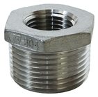 Stainless Steel 304 Bushing Threaded Forged Pipe Fittings Reducer TH Bushing Steel