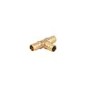 Brass Gas Tee Manufacturer Tee 3 Way Connector Brass Metric Barbed Hose Fitting