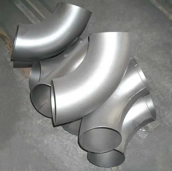 Titanium Pipe Fittings 45 90 180 Degree Exhaust Welded Bend Elbow