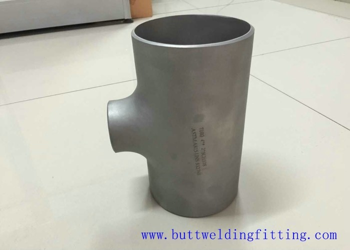 317l  347h Stainless Steel Tee 310s 904l A815 S31803 Equal Tee Pipe Fitting