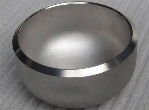 Stainless Steel 304 316l 904 Butt Welded Seamless Pipe End Caps For Petroleum