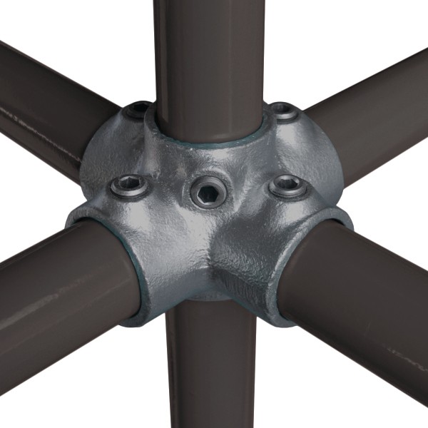 पुरुष निप्पल बट वेल्ड फिटिंग कास्ट आयरन फास्ट कुंजी क्लैंप फिटिंग के साथ 2 इंच स्टेनलेस स्टील पाइप; 5