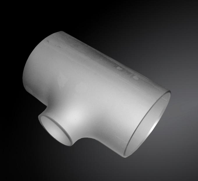 बट वेल्ड फिटिंग कम करने वाली टी एएसएमई बी 16.9 बेवेल्ड एंड समान टी 3 रास्ता 4