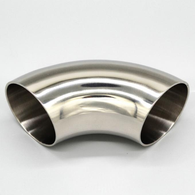 पाइप फिटिंग 90 डिग्री स्टेनलेस स्टील कोहनी 4 इंच sch40 लंबी त्रिज्या कोहनी 3