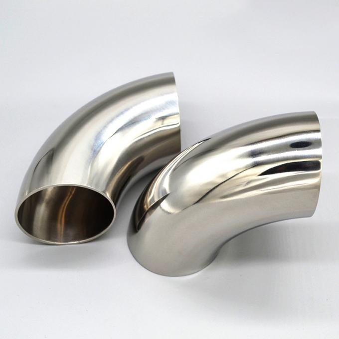 पाइप फिटिंग 90 डिग्री स्टेनलेस स्टील कोहनी 4 इंच sch40 लंबी त्रिज्या कोहनी 4