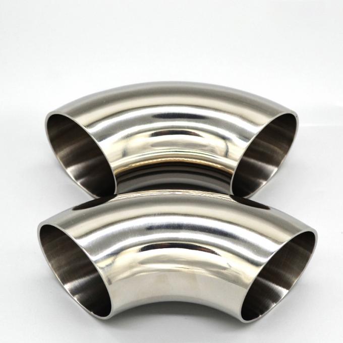 पाइप फिटिंग 90 डिग्री स्टेनलेस स्टील कोहनी 4 इंच sch40 लंबी त्रिज्या कोहनी 5