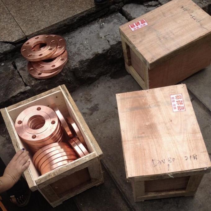 1-1/2" TH RF 150LB स्टेनलेस स्टील फ्लैंज पर फिसल 316L उठाया चेहरा TH फ्लैंज ANSI B16.5 थ्रेडेड फ्लैंज 10