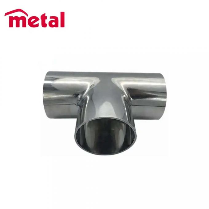 ASME B16.9 TR रेत रोल्ड स्टेनलेस स्टील कम टीई बराबर टीईई 1/8 "-60" बट वेल्डेड एसएस ट्यूब फिटिंग 2