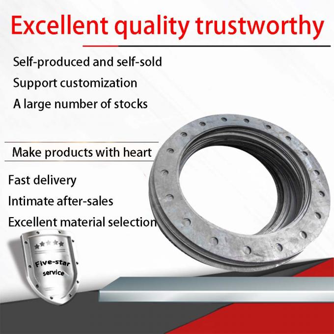 उच्च गुणवत्ता वाले 304 स्टेनलेस स्टील फ्लैट वेल्डेड फोल्डेड फ्लैंज एडाप्टर निर्मित वाल्व 2