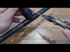 ASME B16.5 WP304L / 316L 150 # स्टेनलेस स्टील समान टी स्टेनलेस स्टील पाइप फिटिंग MT23