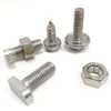 Fasteners stainless steel hex bolt and nuts screw washer A2-70 304 316 CNC lathing BOLT