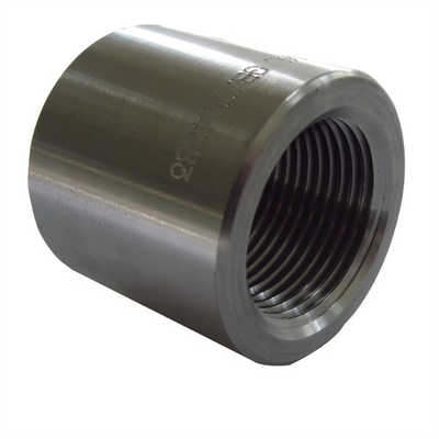 Stainless Steel Pipe End Caps Threaded Forged Fitting 6'' SCH10 Round A403 Grade WP 304