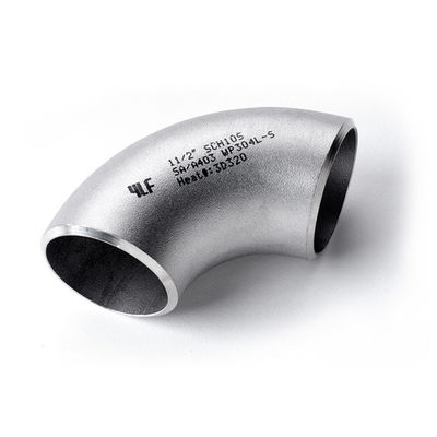 Butt Welded Stainless Steel Elbow 90 Degree Long Radius Elbow  Tube Fitting