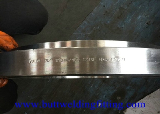 SO FF 20'' A182 F316L 150LB Forged Steel Slip On Flange Stainless Steel Flange