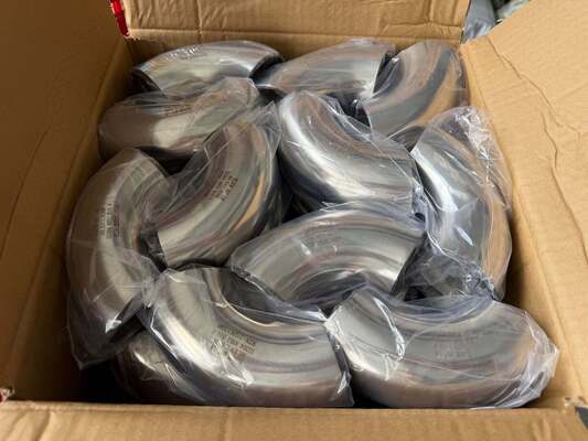 ASTM A403 WP316L Stainless Steel Butt Weld 90° LR Elbow ASME B16.9 Class150