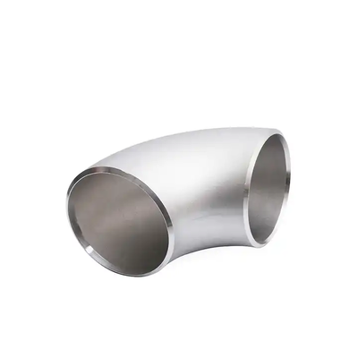SS Seamless 90° LR Elbow ASME B16.9 Butt Weld Corrosion Resistant Pipe Fitting