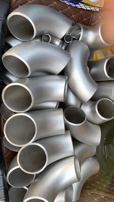SS Seamless 90° LR Elbow ASME B16.9 Butt Weld Corrosion Resistant Pipe Fitting