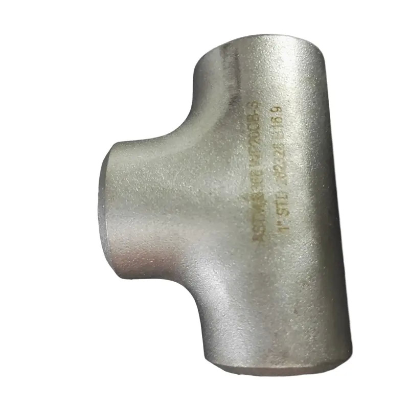 1'' Monel 400 Schedule 40 Steel Pipe Fittings Tee Nickel Alloy Seamless Equal Tees