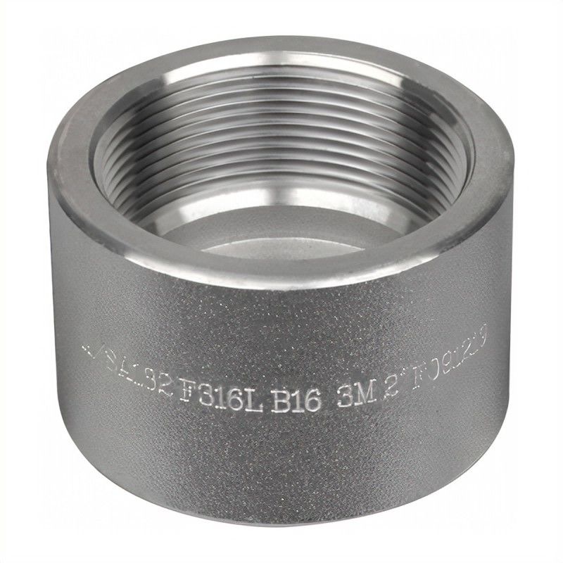 THD Round Cap Threaded Fitting Forged Pipe Fitting NPS 1/8" -NPS 4"  ASTM A105 ASTM A182 F304/F304L, F316/F316L ASME B16.11ASTM A105/A182/A350