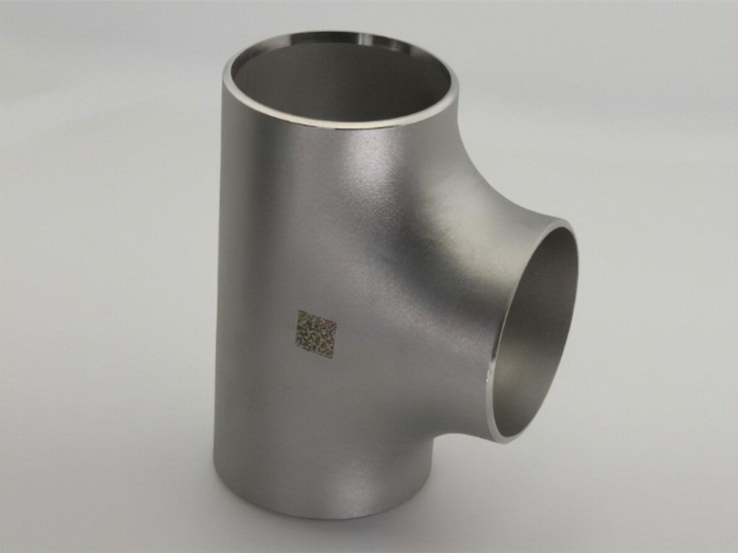 Titanium Alloy ASTM Ti-2Al-2.5Zr Long Radius  90 Degree Elbow Pipe Fitting PE/BE Tee