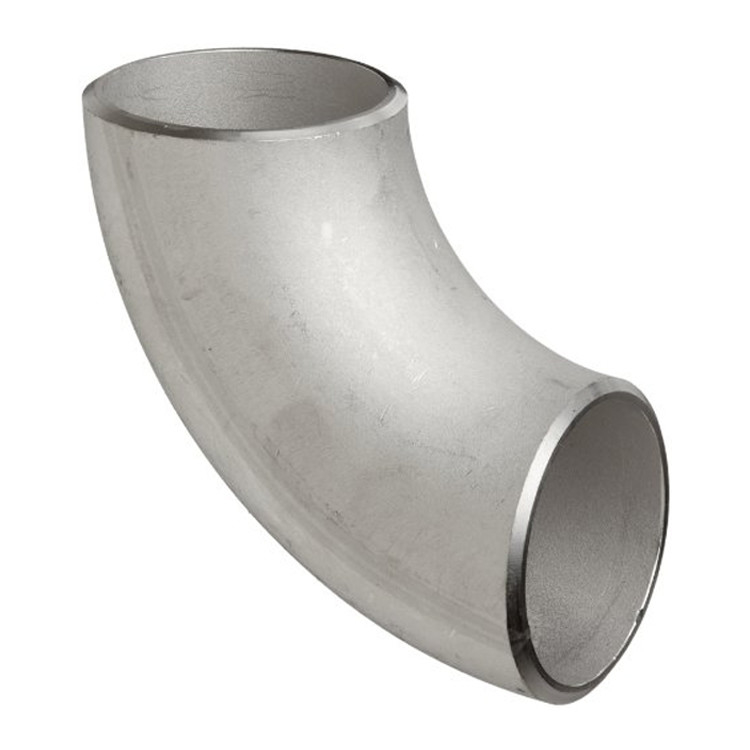 Customized Stainless Steel Seamless 90 Degree Pipe Fitting Butt Weld Big Size Elbow