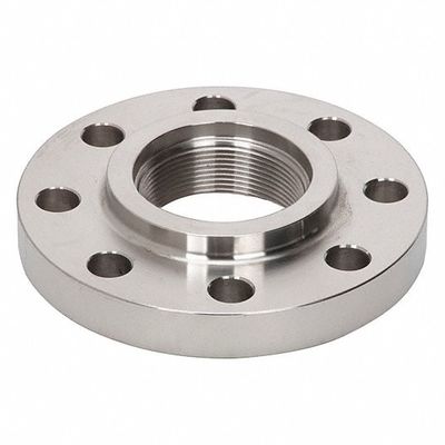 304 Stainless Steel Class 150 Threaded Flange 3" Npt Female Sliver