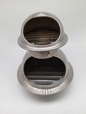 Wall Vent Cap 3Inch 304 Stainless Steel Round Covers Vent Ventilation Grill