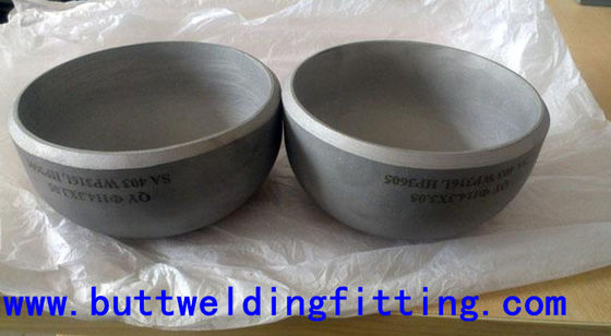ASTM A403 Stainless Steel Pipe Cap , UNS S31803 stainless steel tube caps
