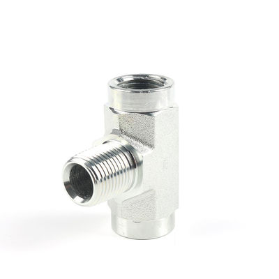 ASME B16.11 ASTM A182 316 2000LB Threaded stainless steel reducing tee equal tee 40nb sch10 stainless steel 316 316 tee