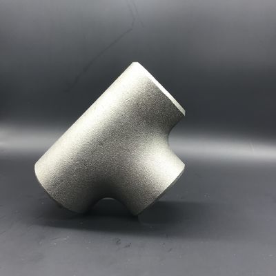 TOBO Market hot Nickel Alloy Hastelloy Equal Diameter 304 316L Carbon Steel Butt weld Straight Reducing Tee