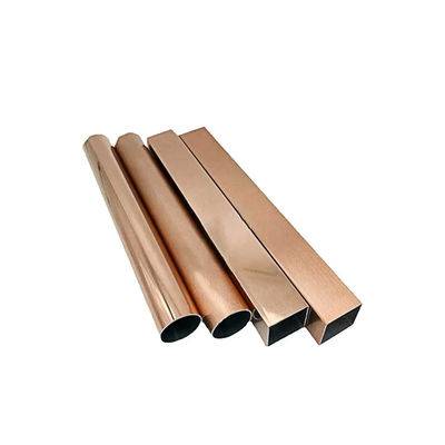 Pure Titanium Rectangular Tube Gr1Gr2 Gr3 Gr4 Titanium Exhaust Seamless Pipe Square Tube