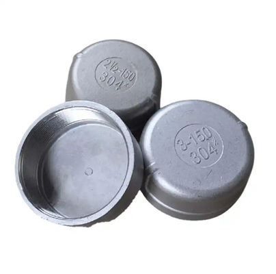 TOBO Stainless Steel Cap  Pipe Fitting Black Pipe End For Connecting Pipes Socket Weld Cap
