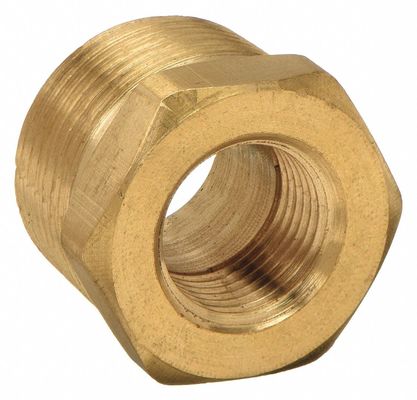 Brass Hex Head Bushing 1/4"-4" DN8-DN100 Threaded Forged Pipe Fittings Bushing Steel