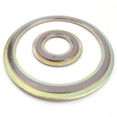 1/2 Inch 900 Lb Spiral Wound Gasket 316 Inner & Outer Ring With Graphite & 316 Winding Ring