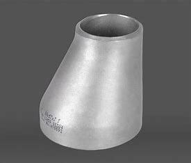 Round Head Pressure Steel Pipe Reducer Steel Tube Reducer in Customized Silver Casting Technology