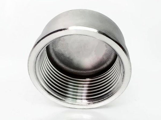 Customized Stainless Steel Pipe Cap with Polished Surface Treatment in Various Standards