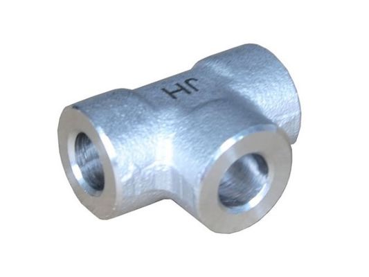 Socket Welding Equal Tee 316/304 Stainless Steel Forged Tee ASTM A336 F22 Tee Sch 30