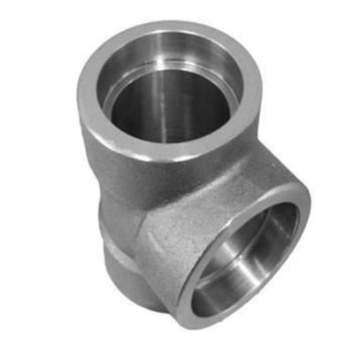 SW Tee Socket Welding Fitting Forged Pipe Fitting TR TS NPS 1/8"-NPS 4" ASTM A105 ASTM A182 F304/F304L, F316/F316LASTM A182 F11, F22, F91ASME B16.11