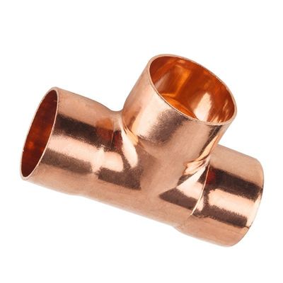 China Factory Equal Tee Pipe Fittings Cooper Nickel Tee 3"-20" Customized