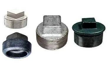Furniture accessory Multiple sizes Plastic round plug caps black tube end cap for table chairs and pipe