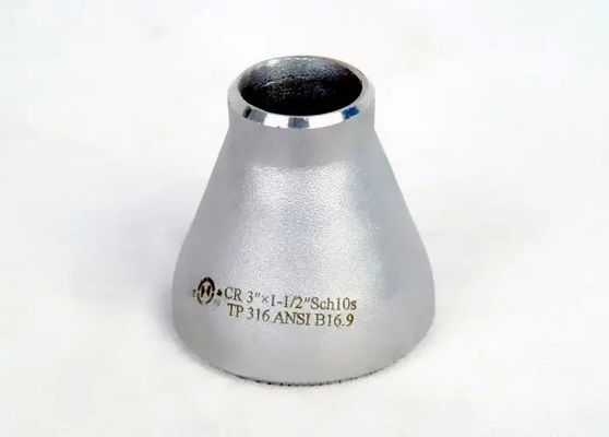 SS304 concentric reducer OD 19-25mm sanitary reducer stainless steel reducer with welding/clamped end