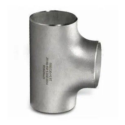 Stainless Steel Butt Weld Fittings Pipe Tube Fittings Three Way Tee Reducing Tee Asme B16.9 Ss 304