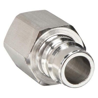 Stainless Steel 304/316 Equal Male Thread Pipe Fitting High Pressure Hex Nipple BSP NPT Equal Hex Nipple