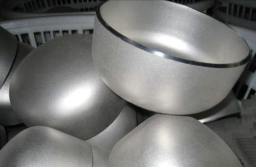 B16.9 B16.11 Galvanization Carbon Steel Pipe Fittings Butt Weld Steel Cap For Oil Gas Pipelines
