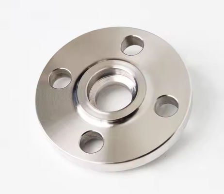 METAL China Tthreaded Socket Aluminum Flange Stainless/ Carbon Steel Pipe With Flange Ends