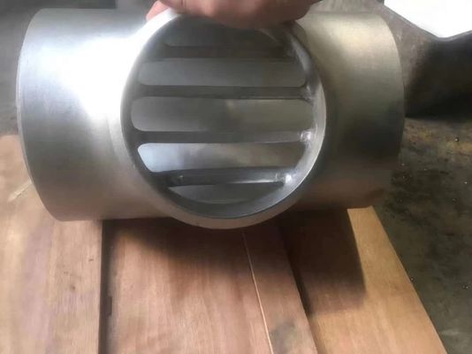 Butt Weld Fittings ANSI B16.9 API 5L BW " X 8" 10.5mm Wall THK BE Equal Barred Tee