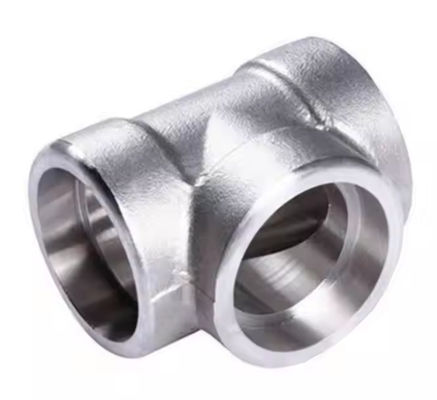 Butt-welding Equal Tee ASTM A815 UNS S41000/WP410 2"Schedule 10 ASME B16.9