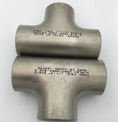 304 316L Stainless Steel Butt Weld Reducing Tee ASTM A403 High Pressure Equal Tee Pipe Fitting