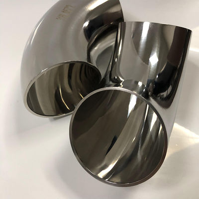 Customized Stainless Steel Elbow 900 PSI Pressure Rating and Sch 40s Wall Thickness