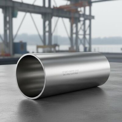 मरीन उपकरण और ऑफशोर प्लेटफार्मों के लिए आदर्श, मिरर डुप्लेक्स स्टेनलेस स्टील पाइप आंतरिक व्यास अनुकूलित मानक JIS